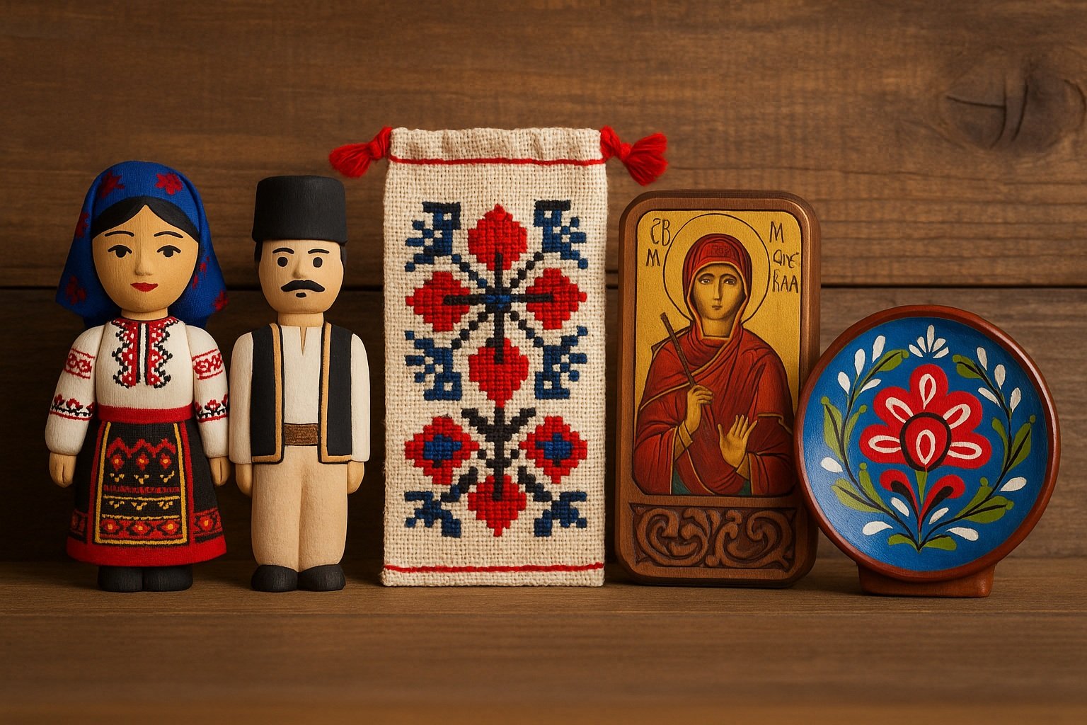 Gagavuz kültürüne ait objeler