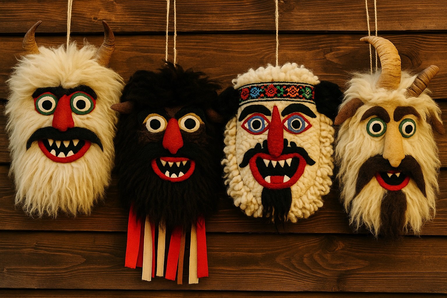 Geleneksel Rumen maskeleri