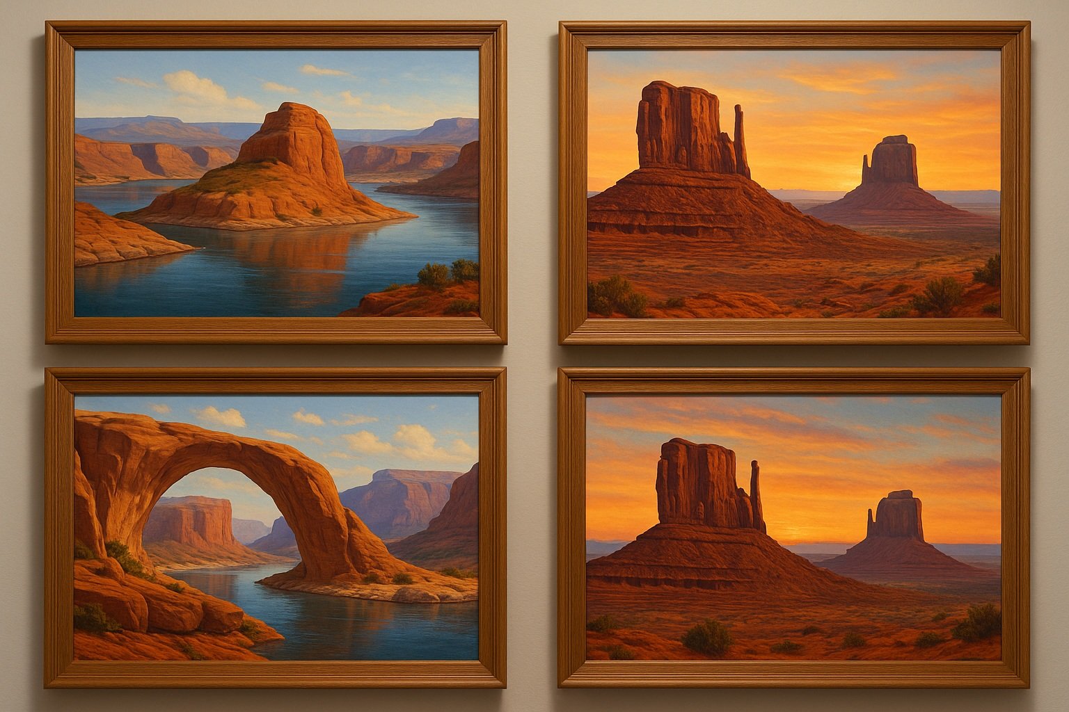 Lake Powell veya Monument Valley