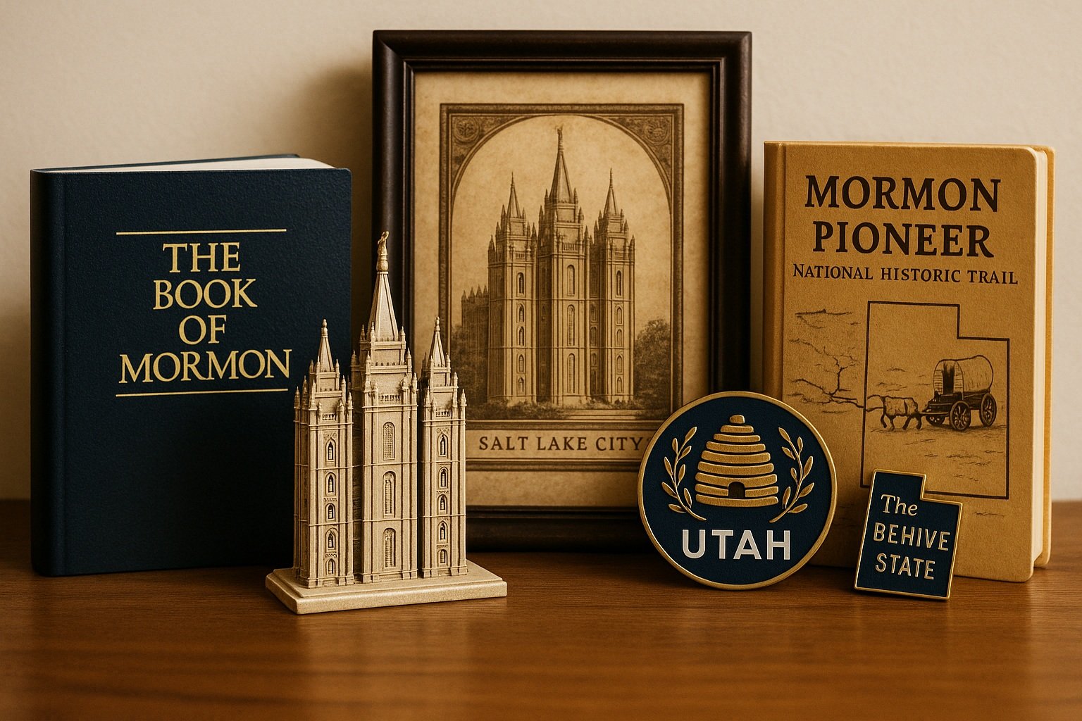 Mormon tarihi ve kültürüne ait kitaplar