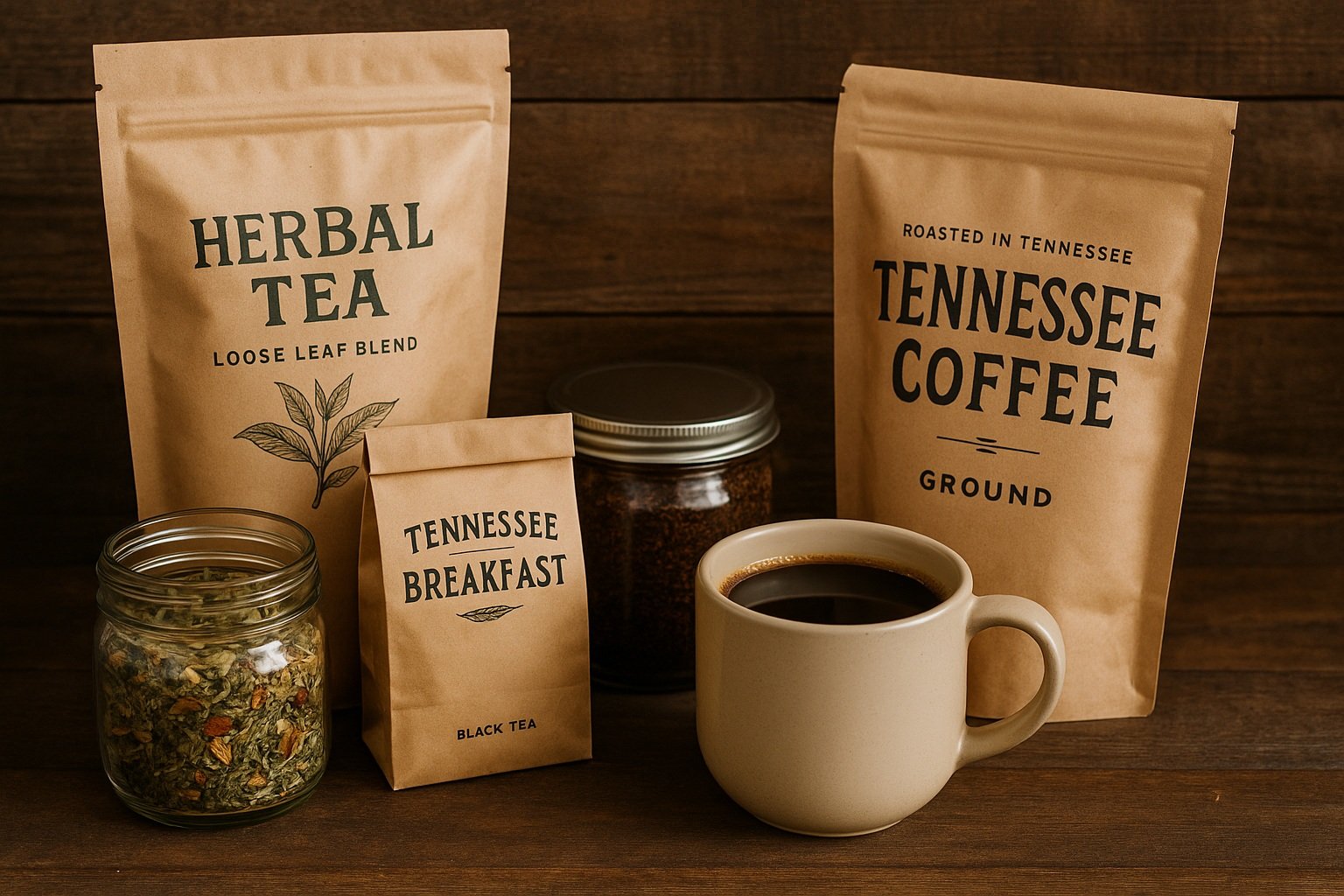 Tennessee çayı ve kahvesi