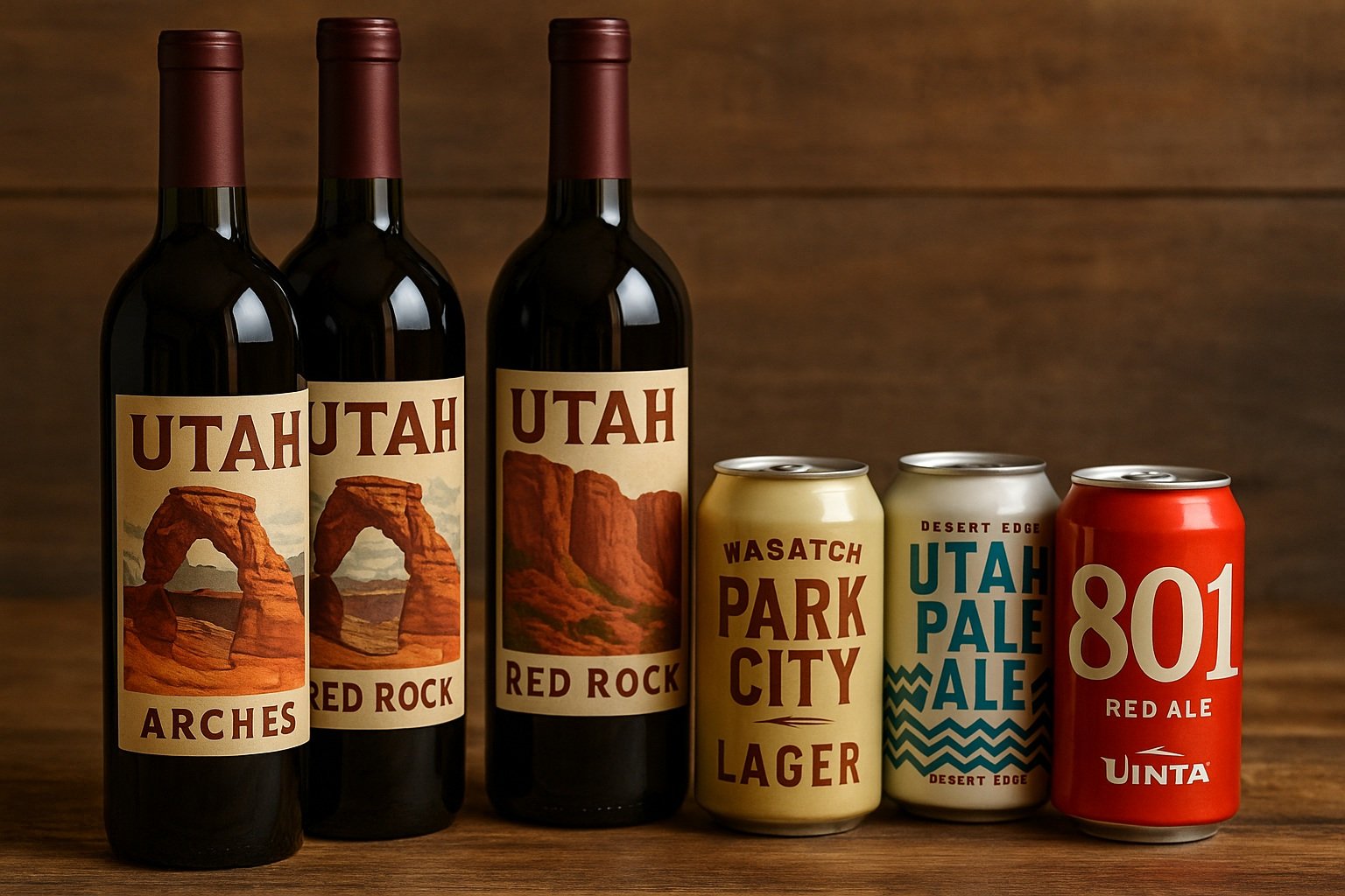 Utah’da üretilen yerel şaraplar