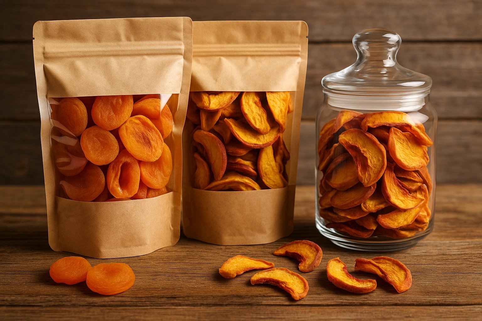 Utah’da yetişen kurutulmuş meyveler