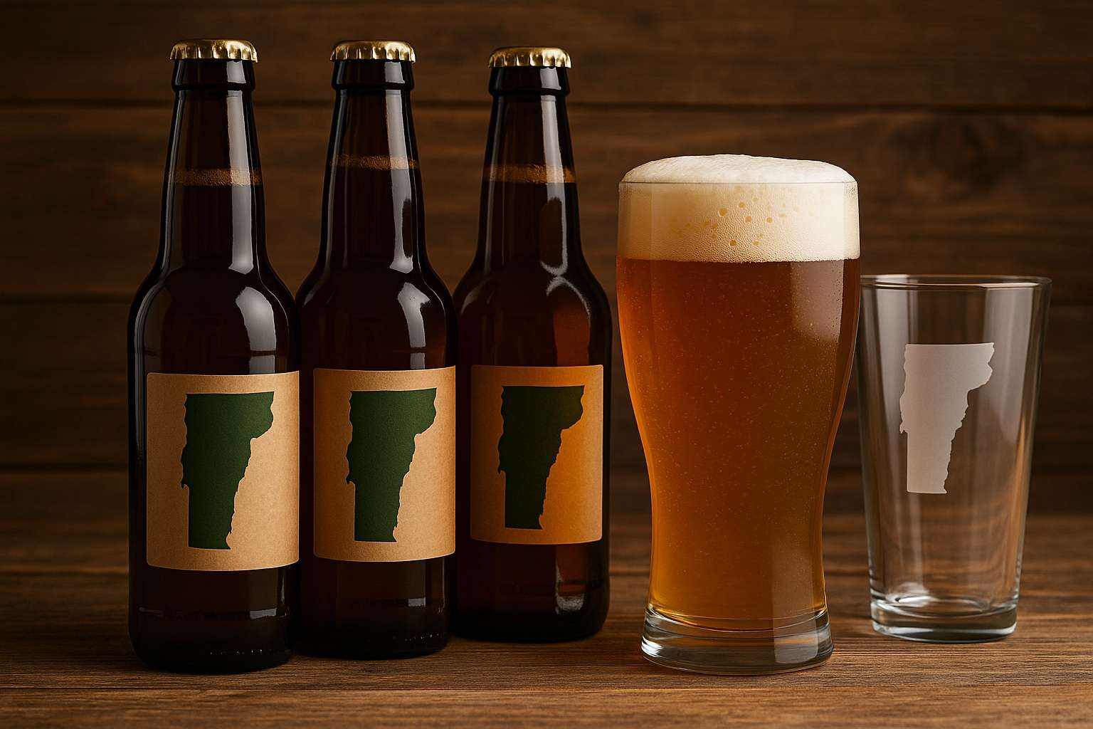 Yerel Bira ve Bira Bardakları