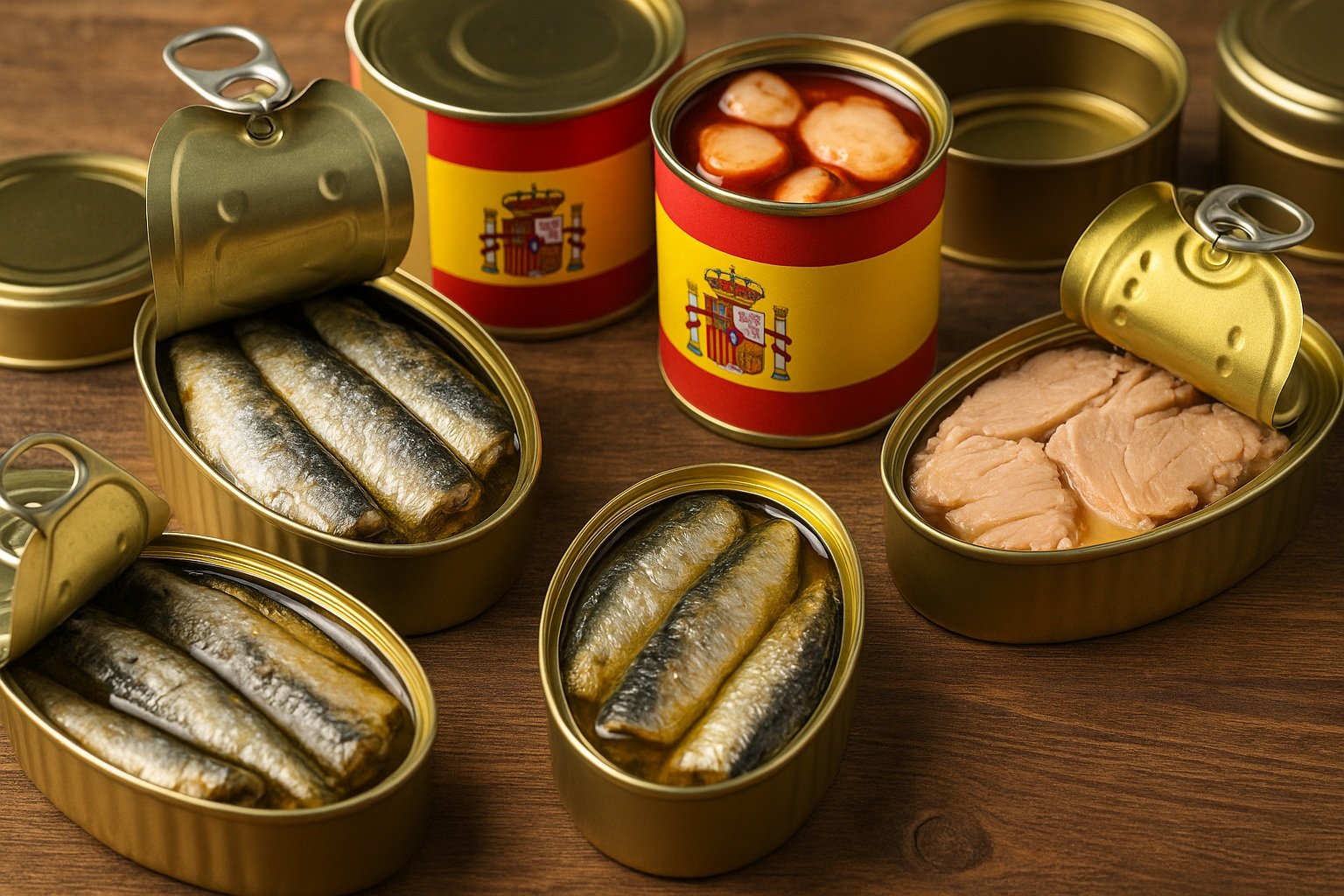 Cadiz’den Deniz Ürünleri Konserveleri