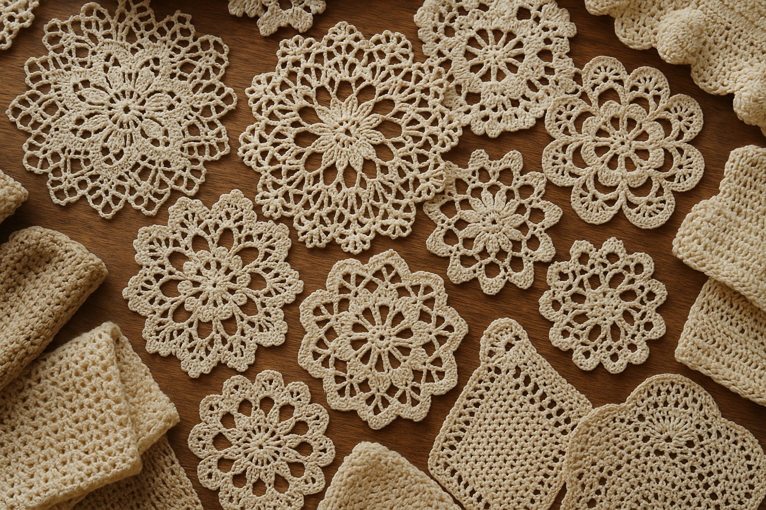 El Yapımı Dantel ve Örgüler