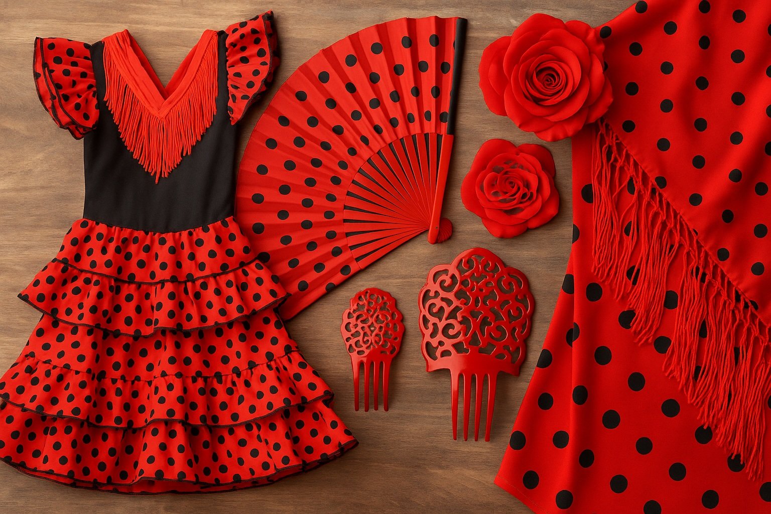 Flamenko Elbiseleri ve Aksesuarları