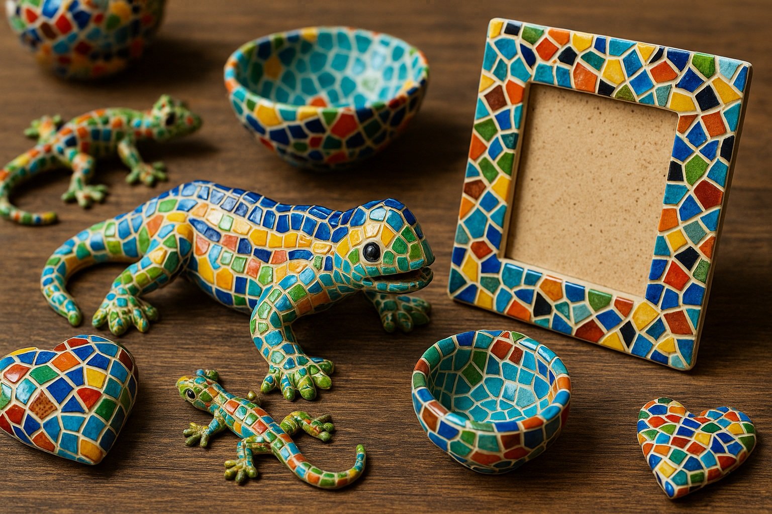 Gaudí Tarzı Seramik Objeler