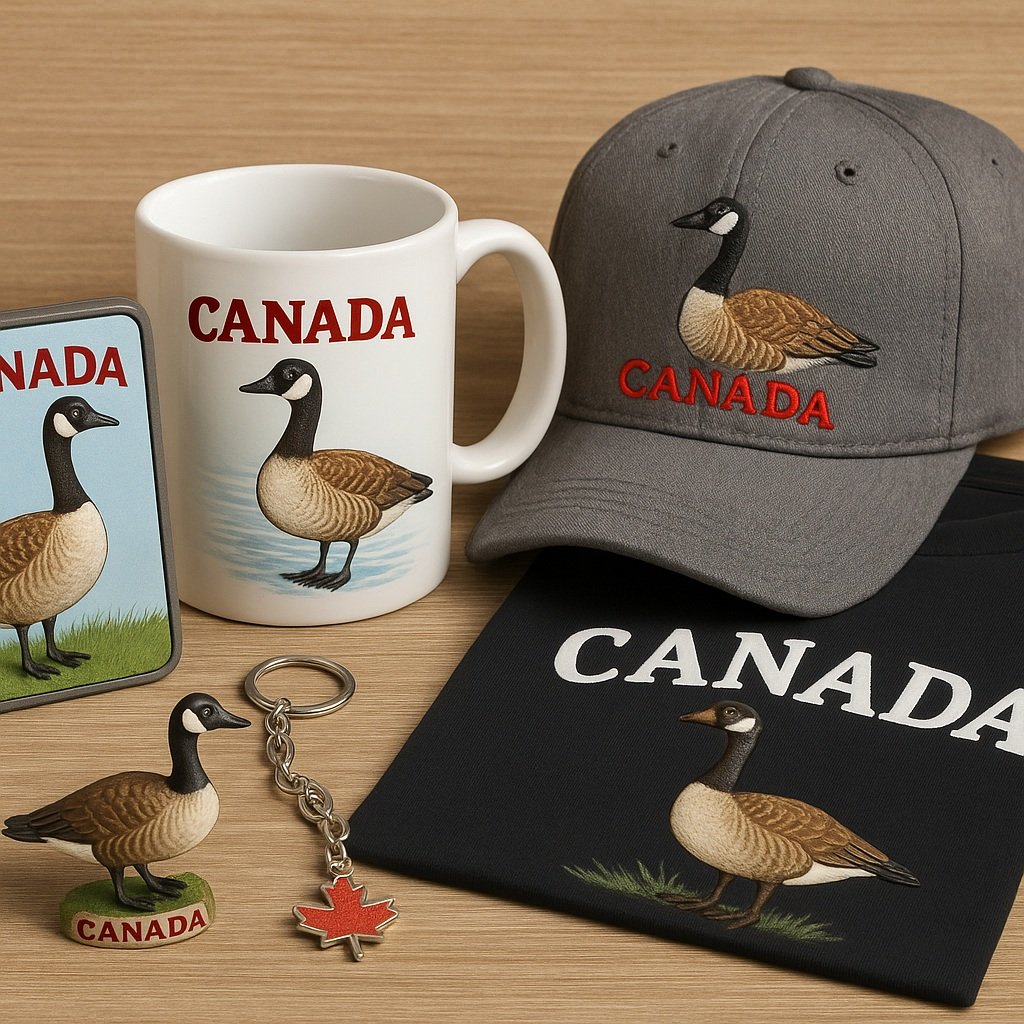 Kanada kazı temalı hediyelikler