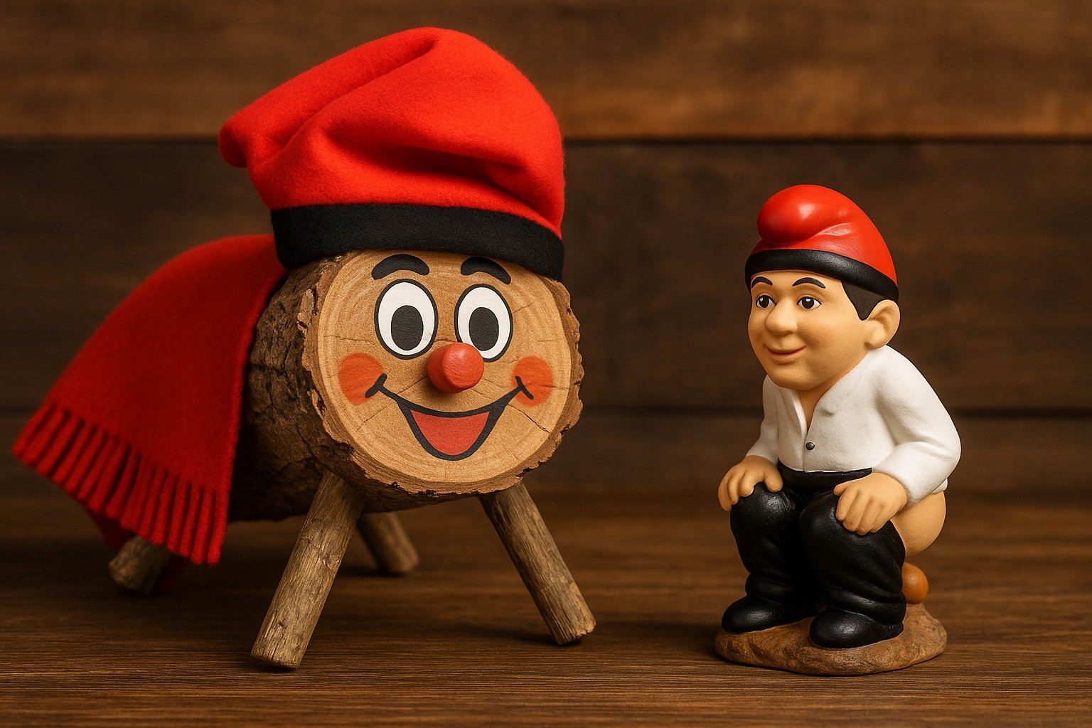 Katalan Caga Tió veya Caganer Figürleri