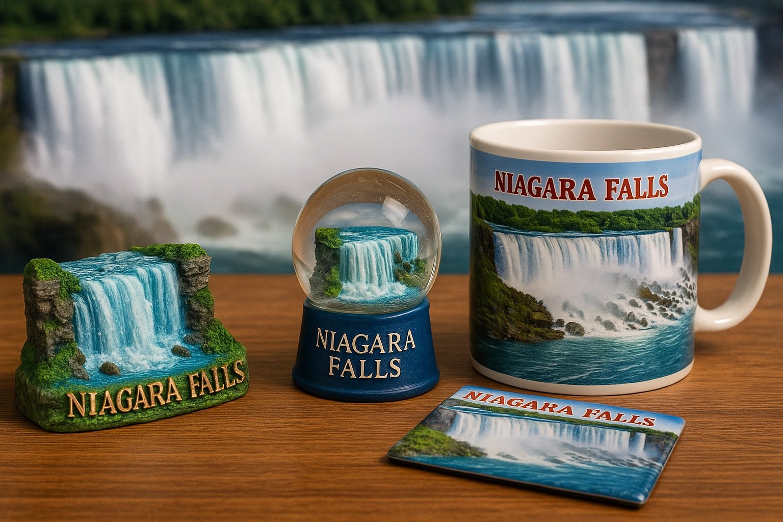 Niagara Şelalesi temalı hediyelikler