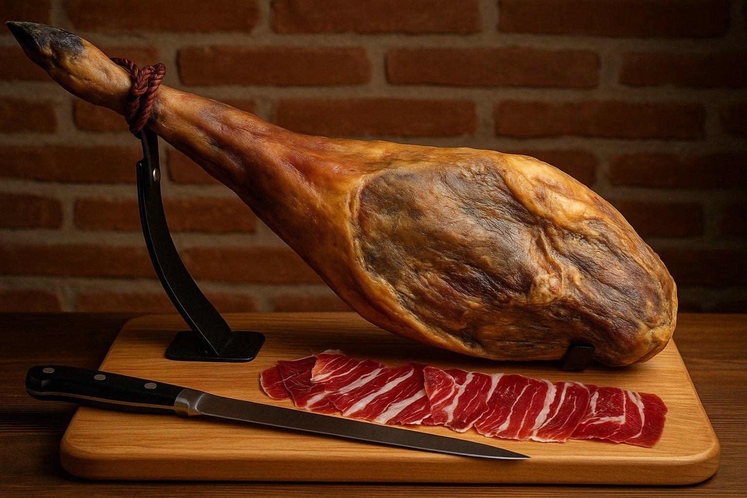 Serrano veya Ibérico Jambonu