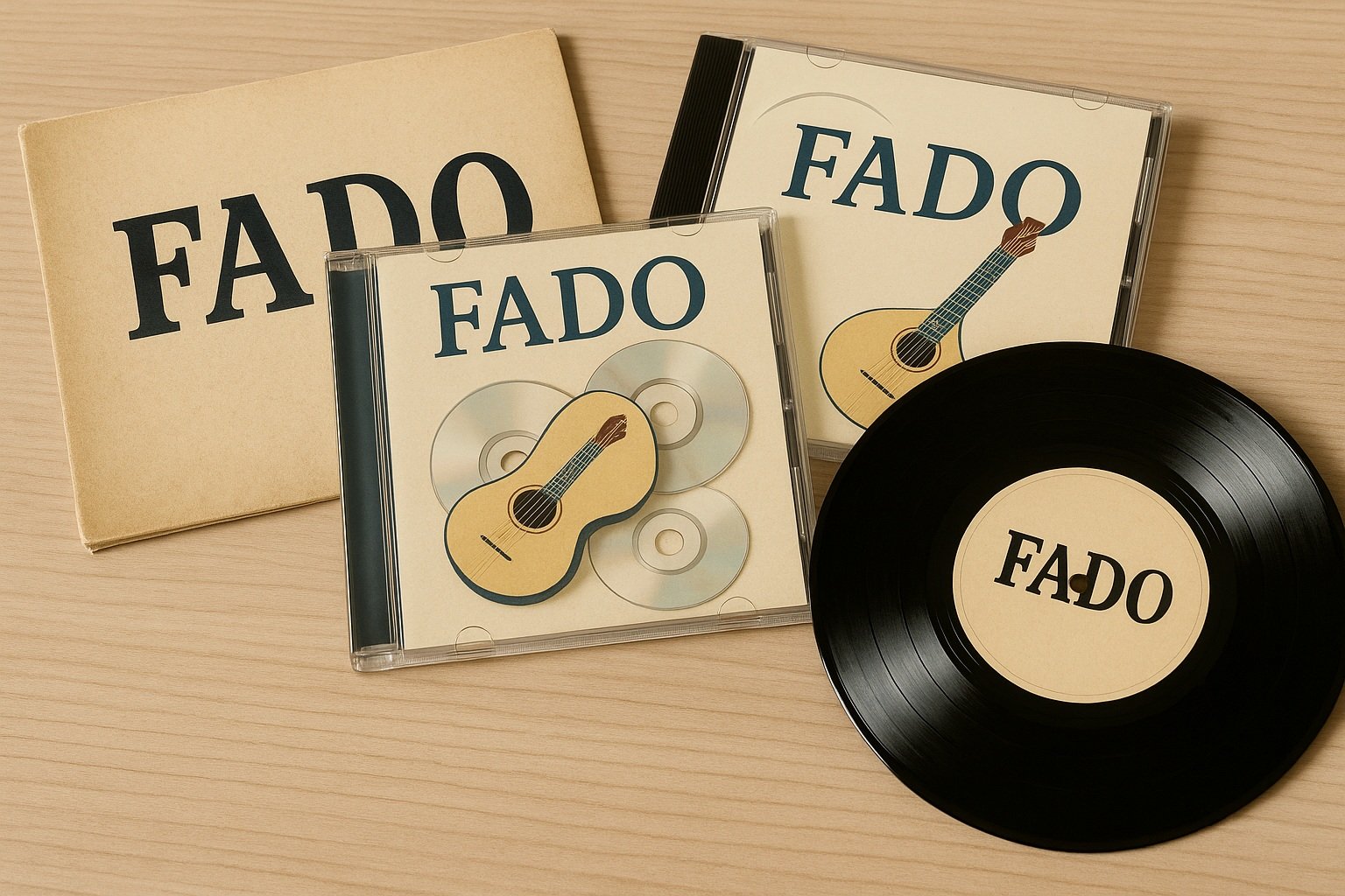 Fado müziği CD’leri veya plakları