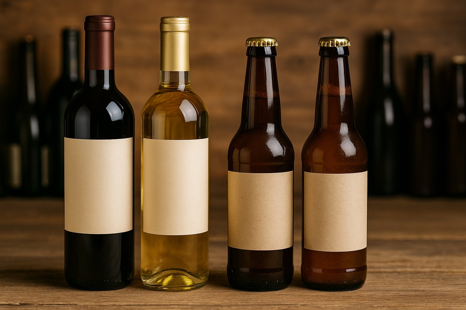 Yerel şaraplar ve el yapımı bira çeşitleri