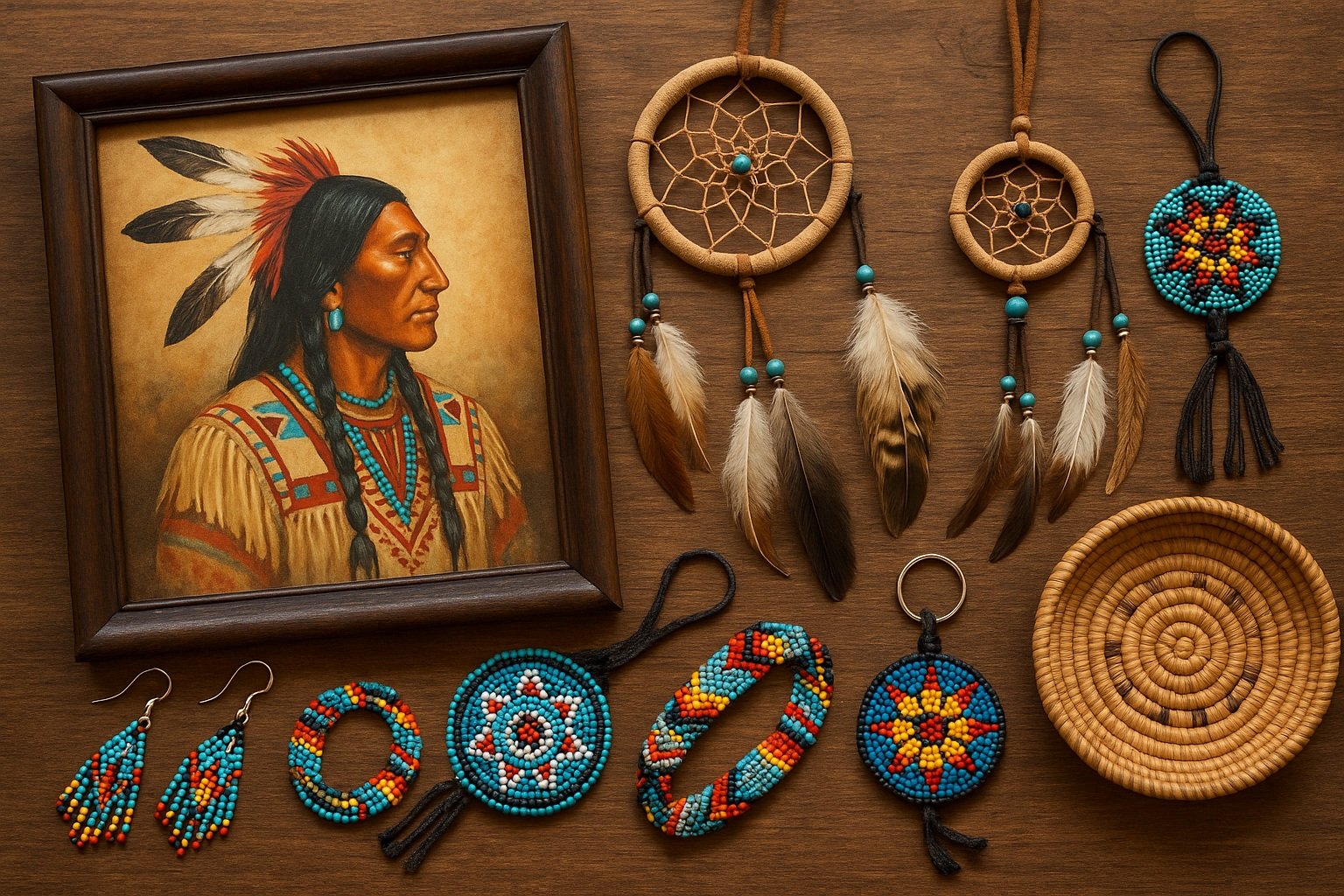 Amerikan yerlisi (Native American) el sanatları