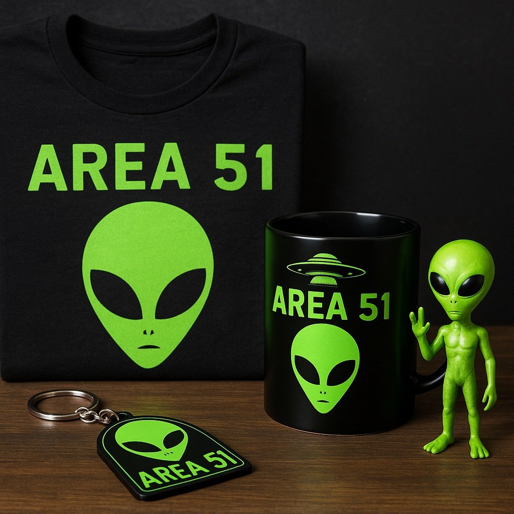 Area 51 temalı hediyeler