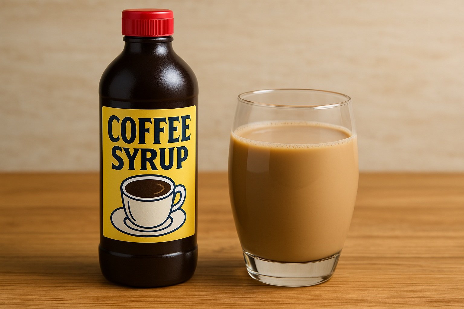 Coffee Milk Şurubu