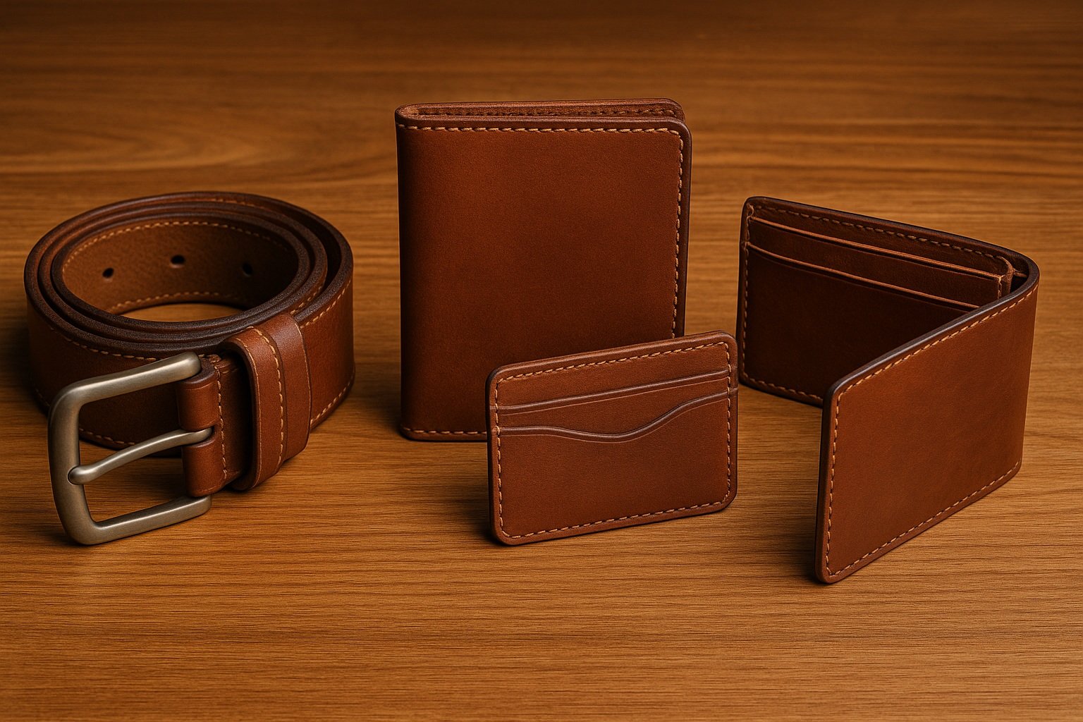 El yapımı deri ürünler