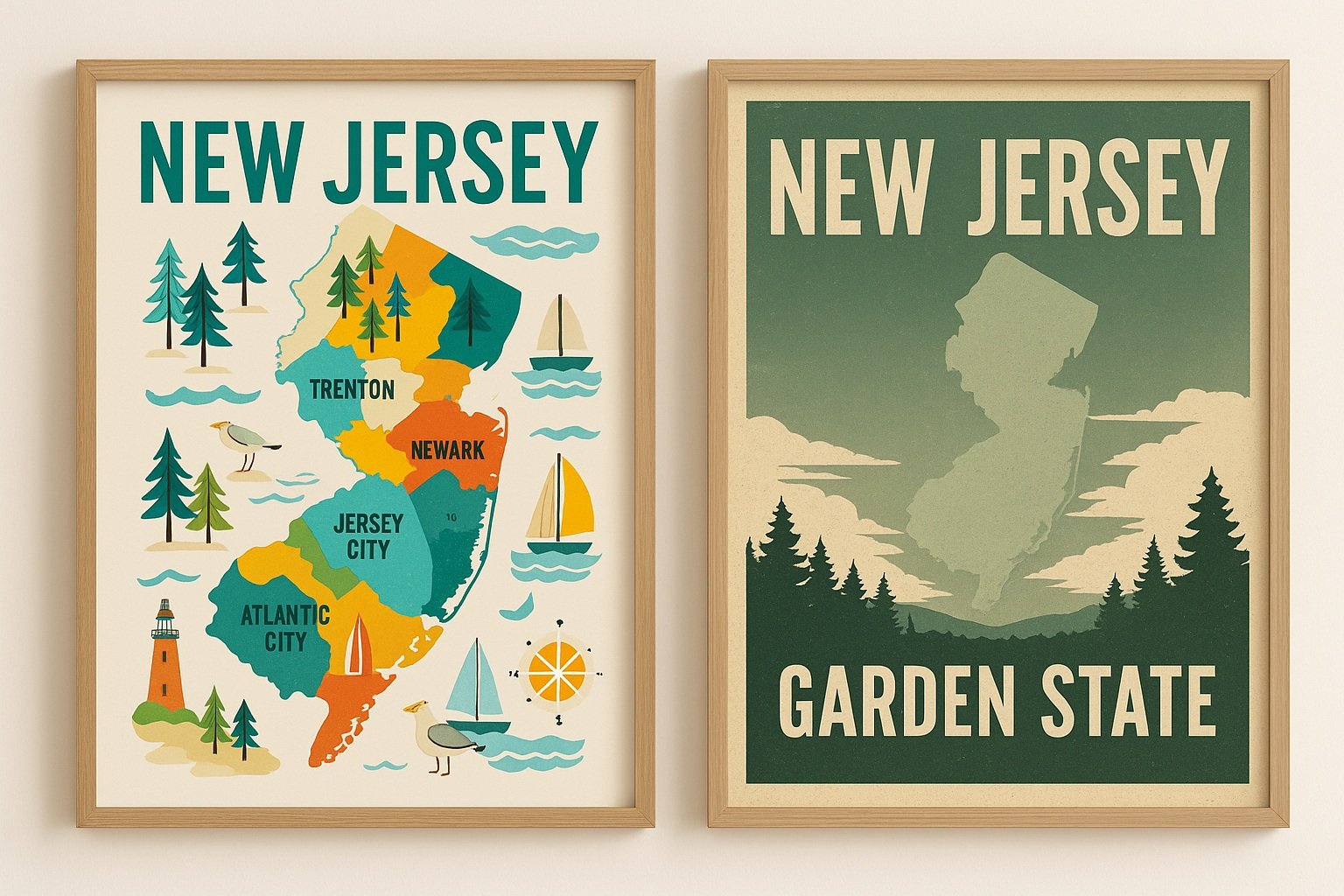 Garden State temalı tablo ve posterler