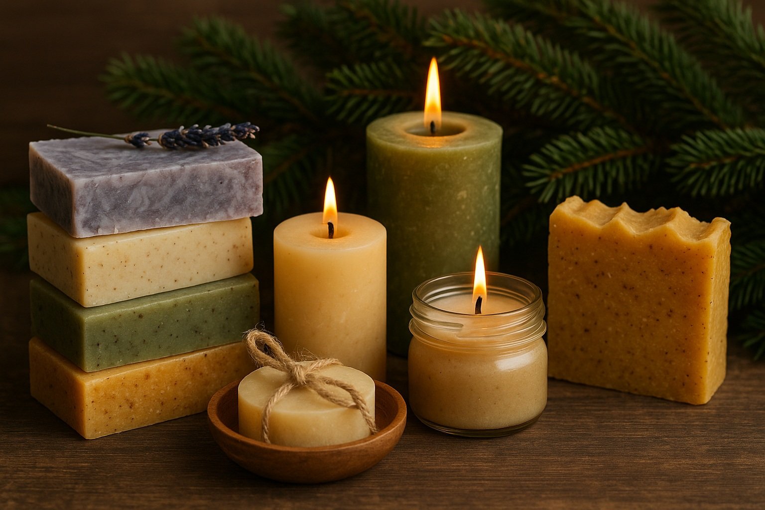 Handmade Ozark Sabunları ve Mumları