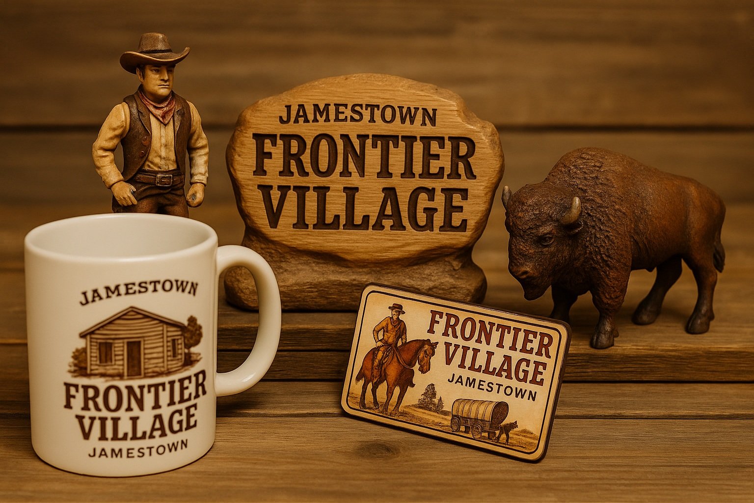 Jamestown’daki Frontier Village hatıraları