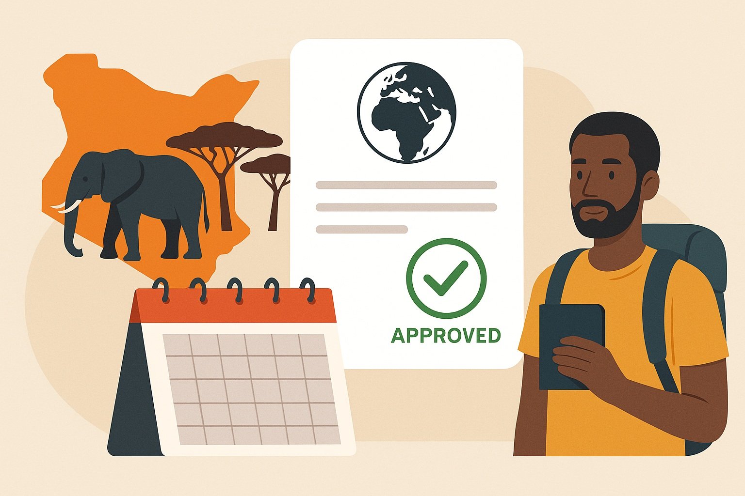 Kenya vizesiyle ülkede kalış süresi