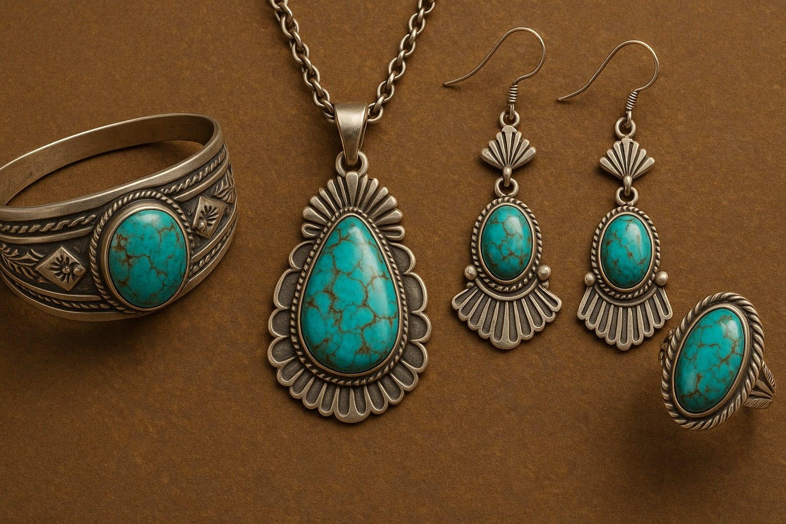 Kızılderili el yapımı takılar