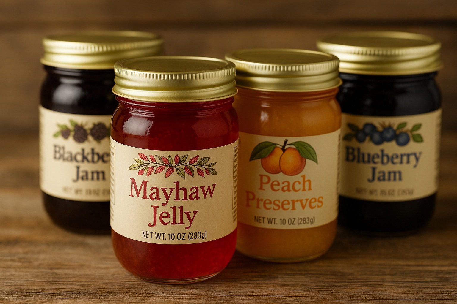 Mayhaw reçeli ve bölgesel marmelatlar