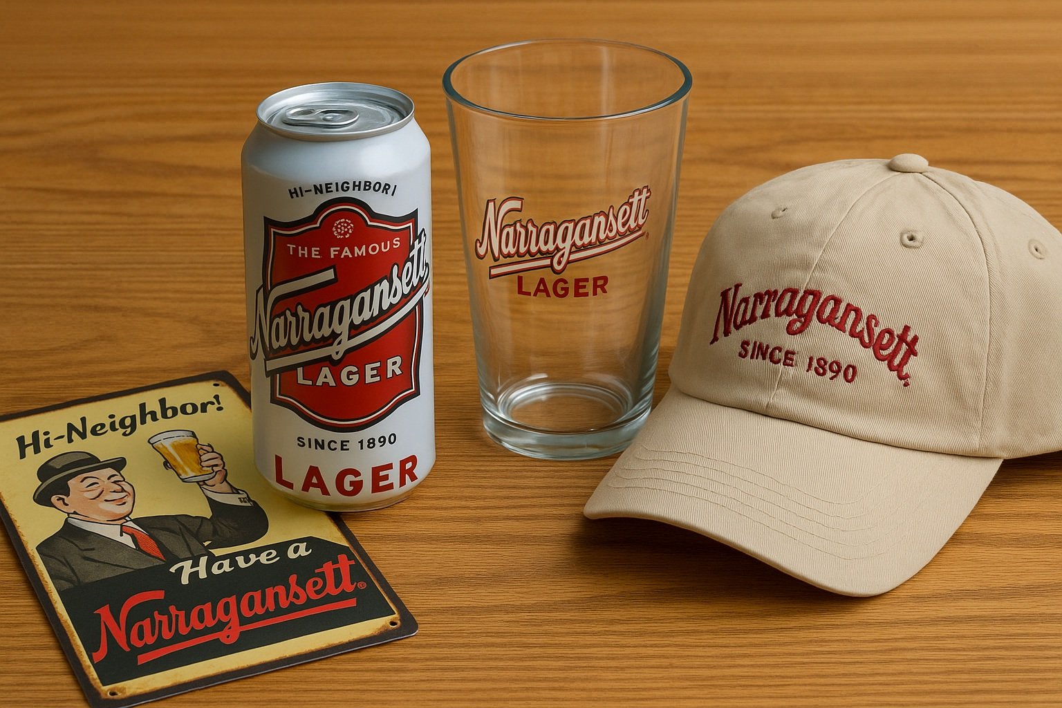 Narragansett Bira veya Hatıra Eşyaları