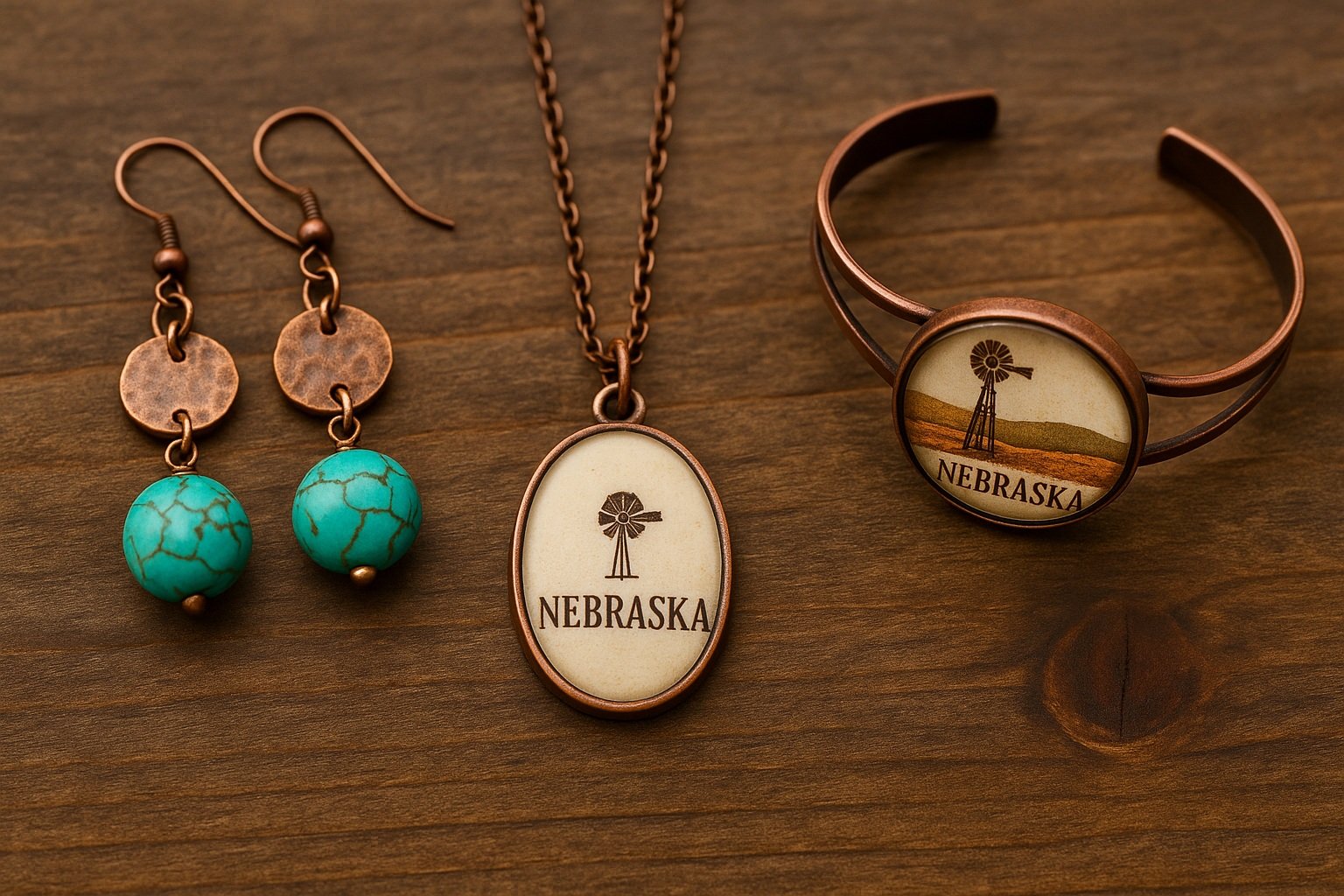 Nebraska’da üretilen el yapımı takılar ve aksesuarlar