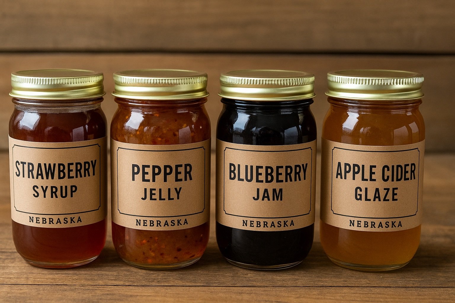 Nebraska’da üretilen şuruplar