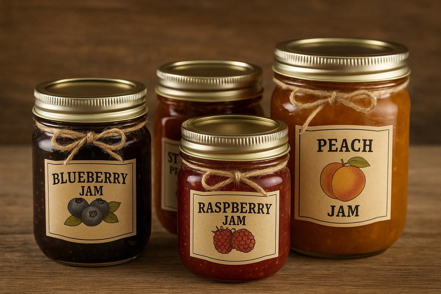 New England tarzı reçeller ve marmelatlar