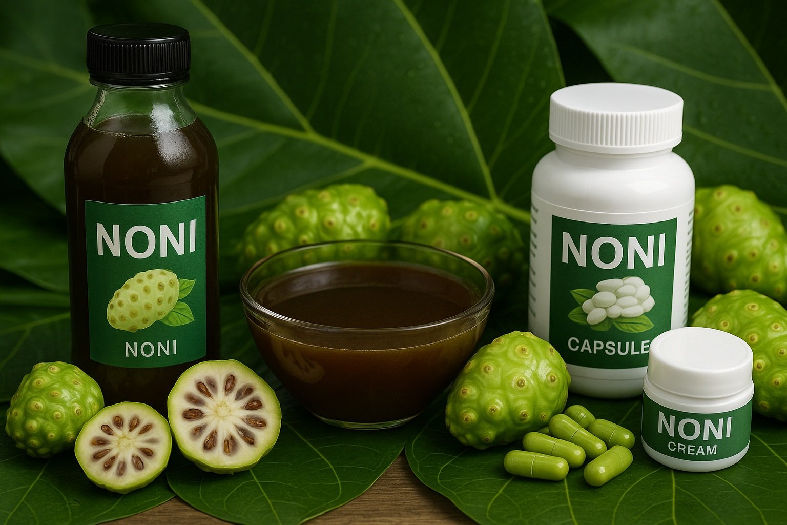 Noni meyvesi ürünleri