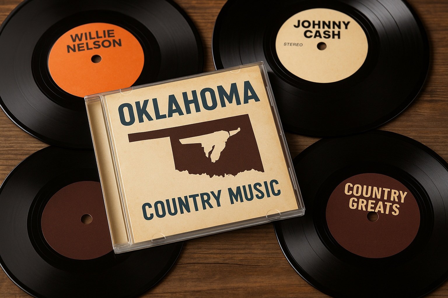 Oklahoma müzik kültürünü yansıtan CD