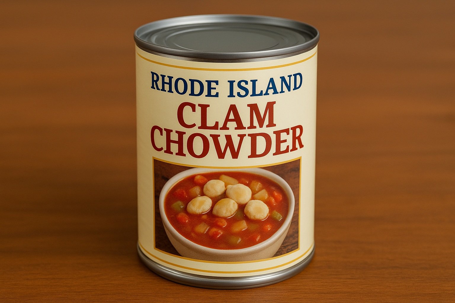 Rhode Island Clam Chowder Konservesi