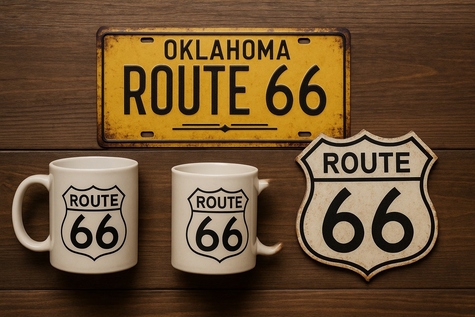 Route 66 hatıra ürünleri