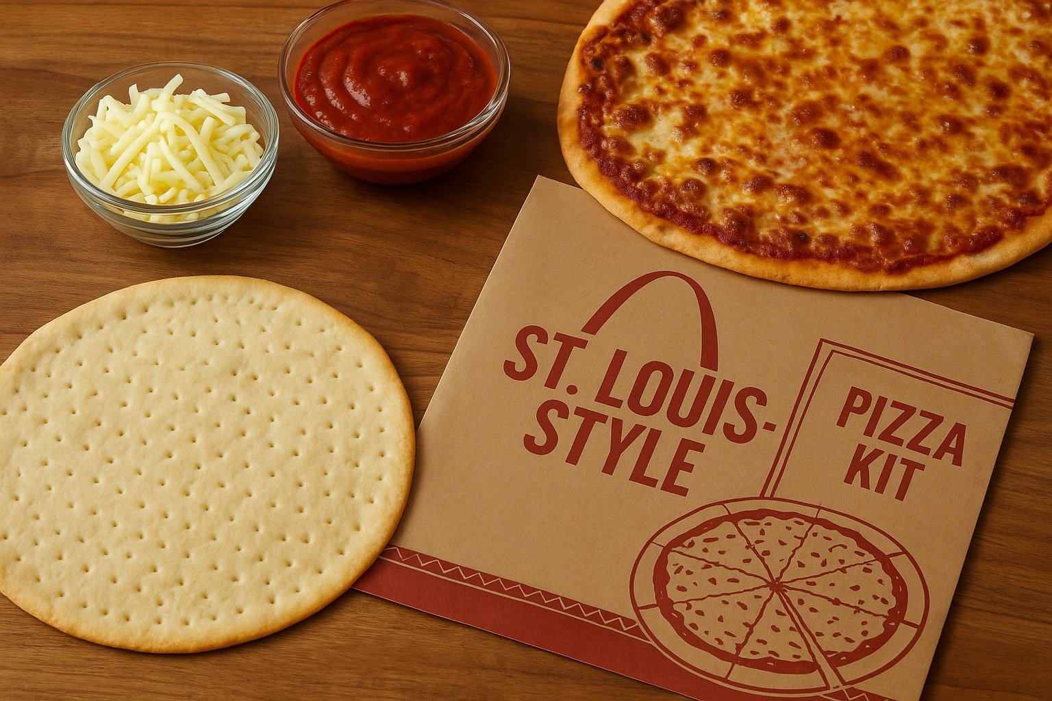 St. Louis Tarzı Pizza Kiti