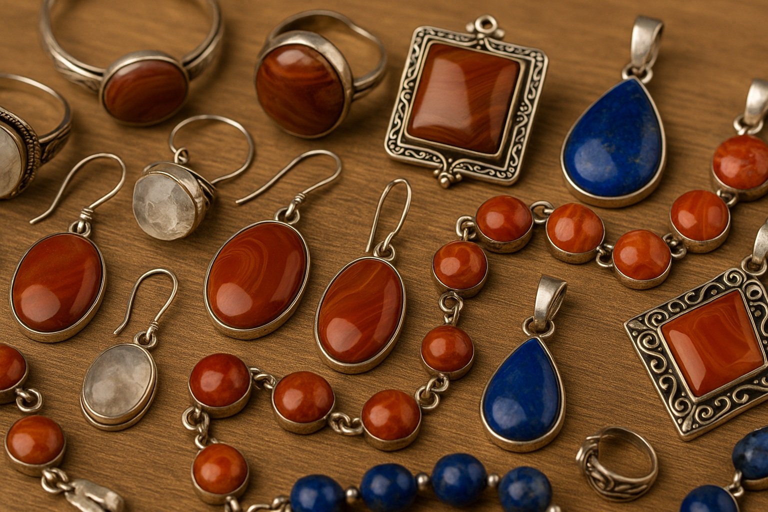 Taş ve mineral takılar