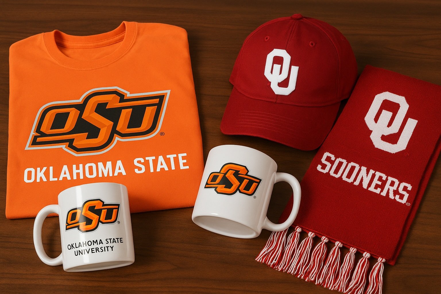 University of Oklahoma logolu ürünler