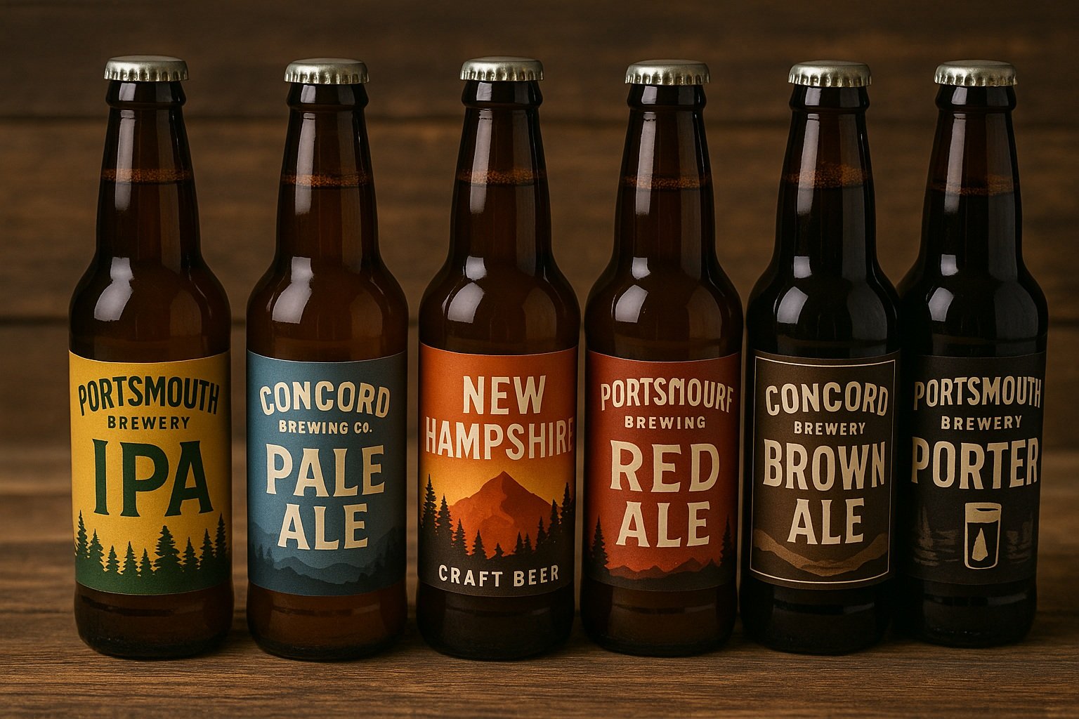 Yerel mikro bira şişeleri