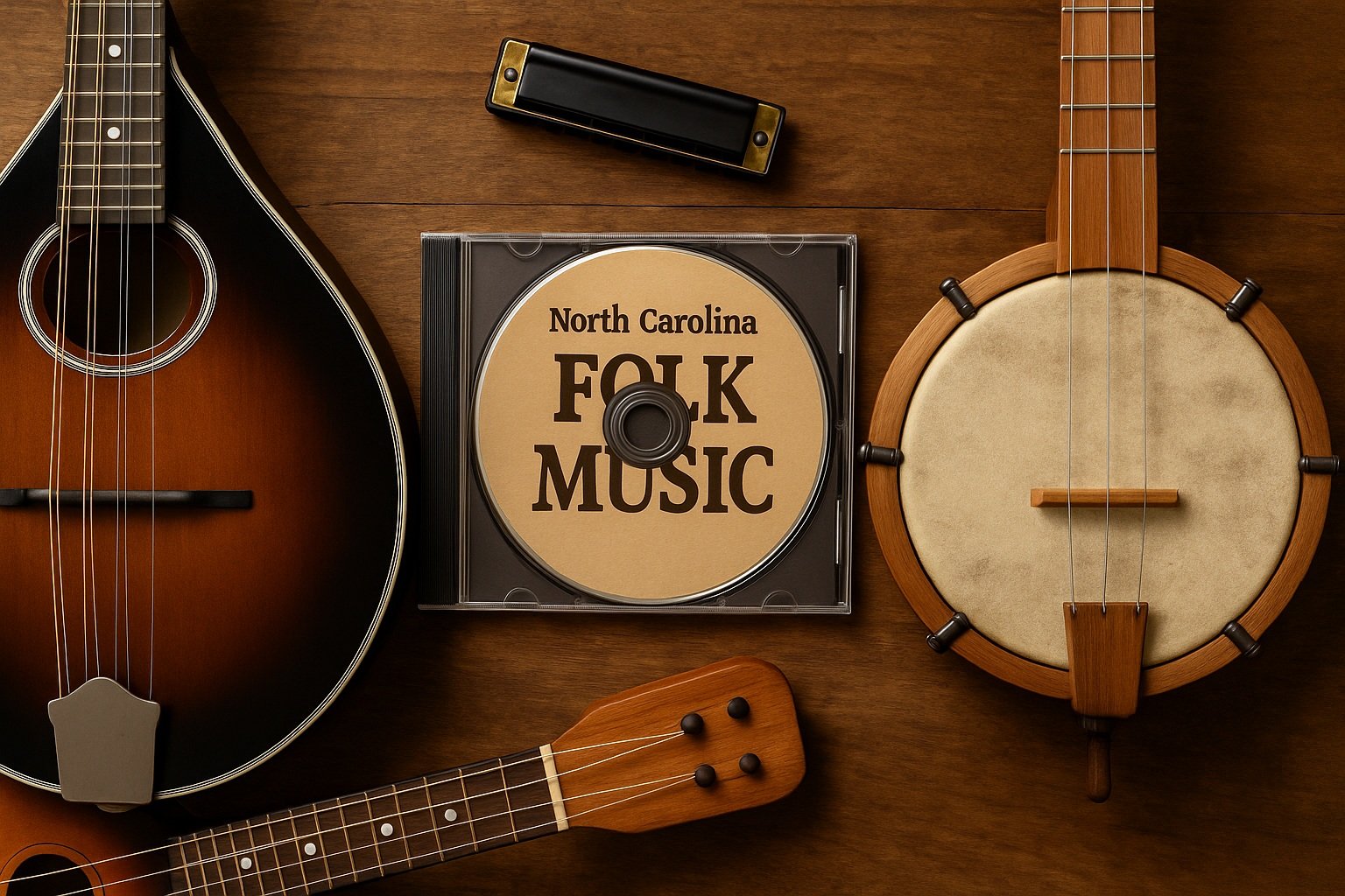 Yerel müzik CD’leri ve folk enstrümanları