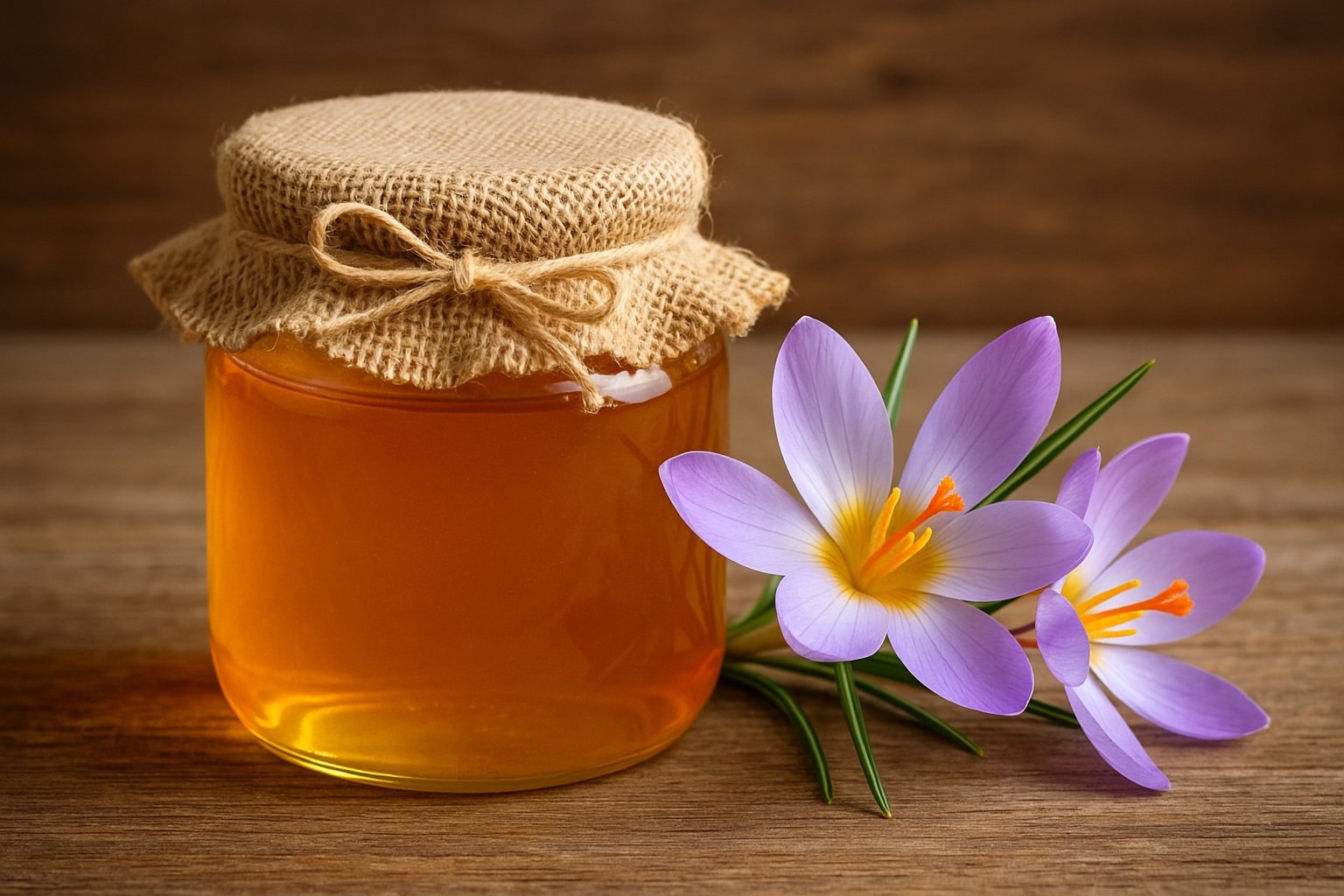 Yozgat çiğdem (safran) balı