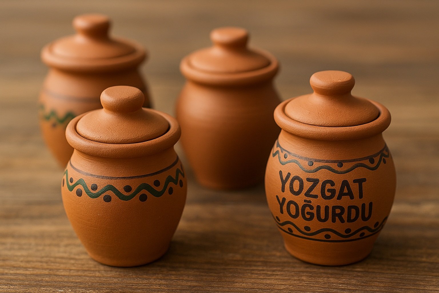 Yozgat yoğurdu temalı minik hediyelik kaplar