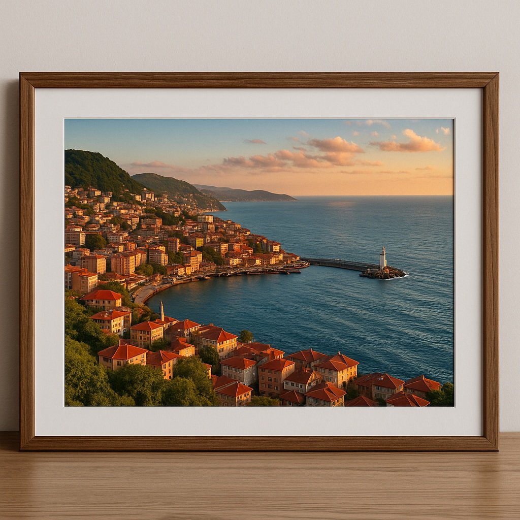 Zonguldak manzaralı tablo veya fotoğraf baskıları