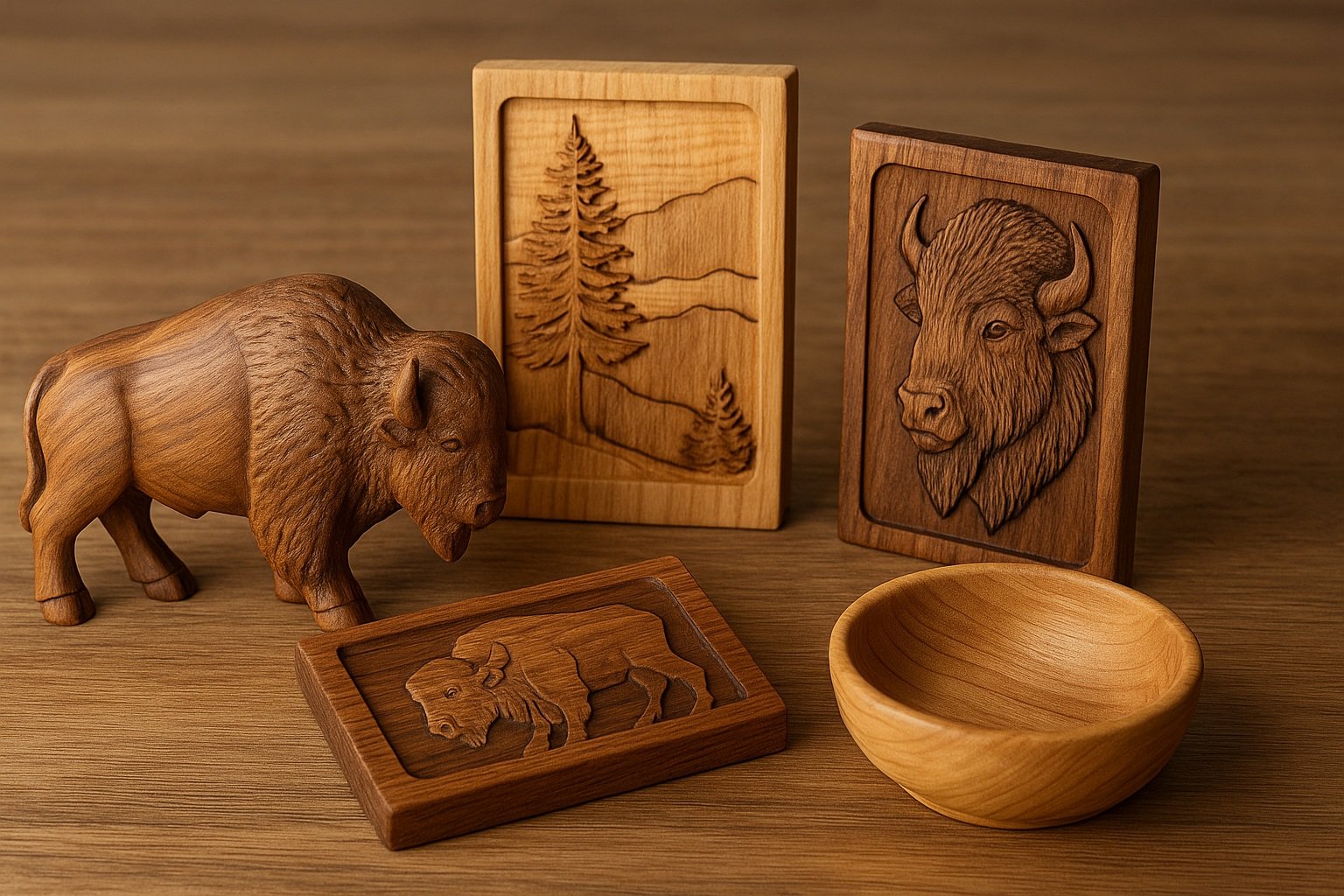 ahşap oyma ürünler,