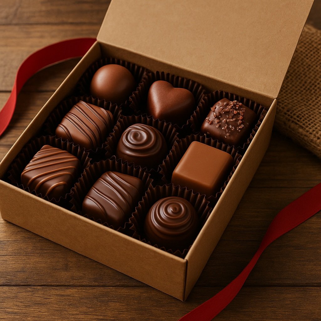 çikolata ve tatlı kutuları