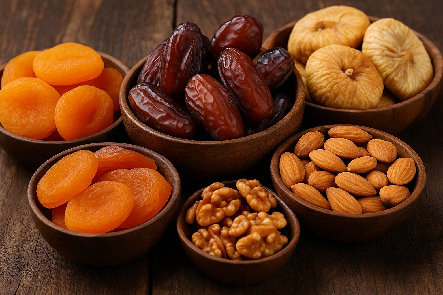 kurutulmuş meyveler ve atıştırmalıklar