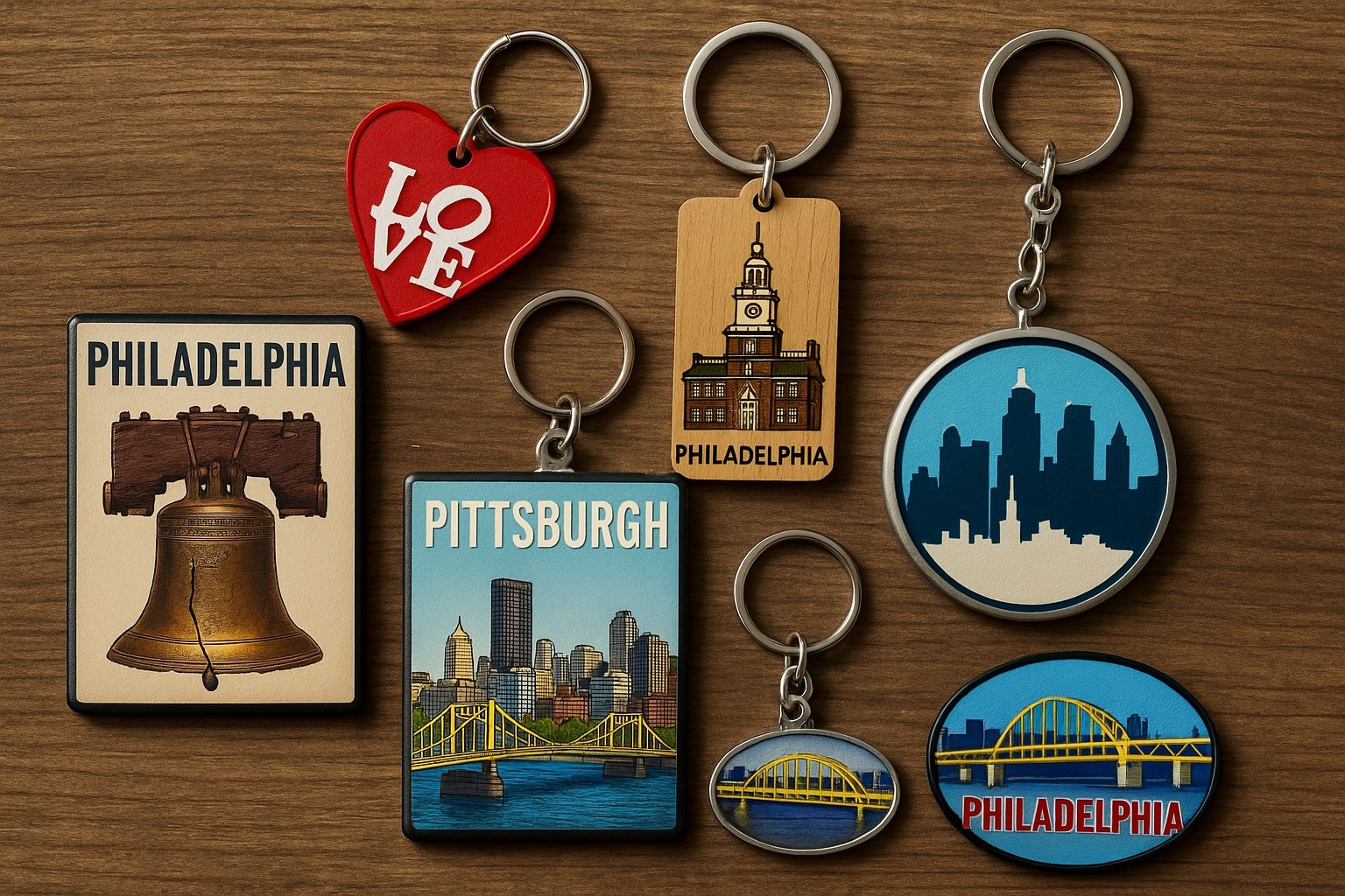 magnetler ve anahtarlıklar