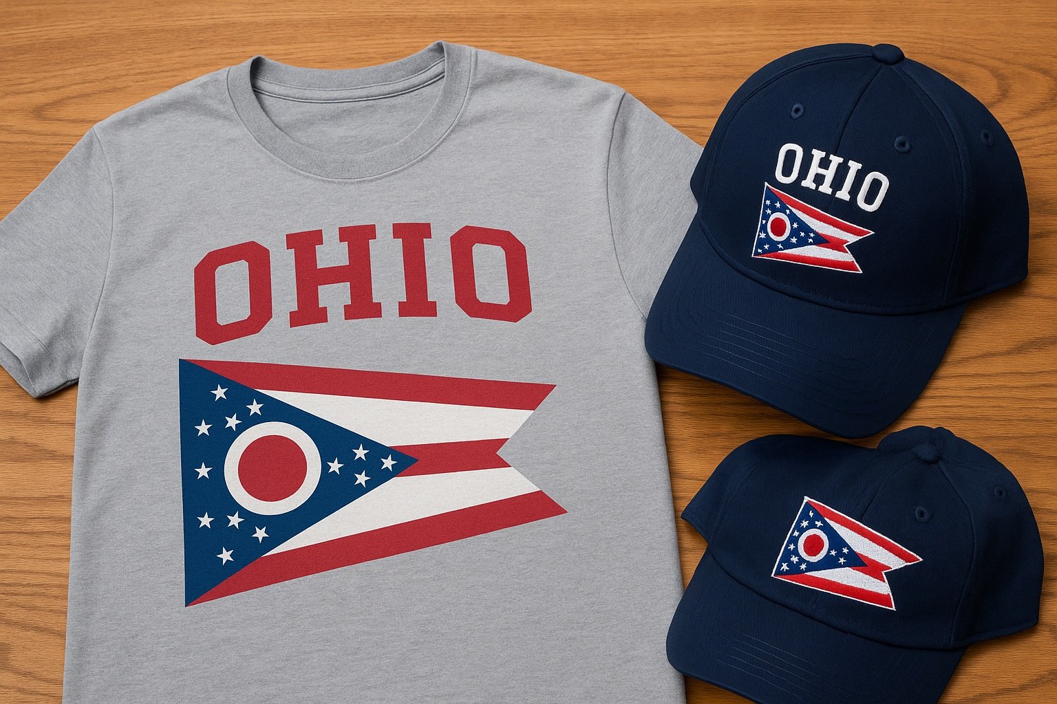 tişört ve şapkalar