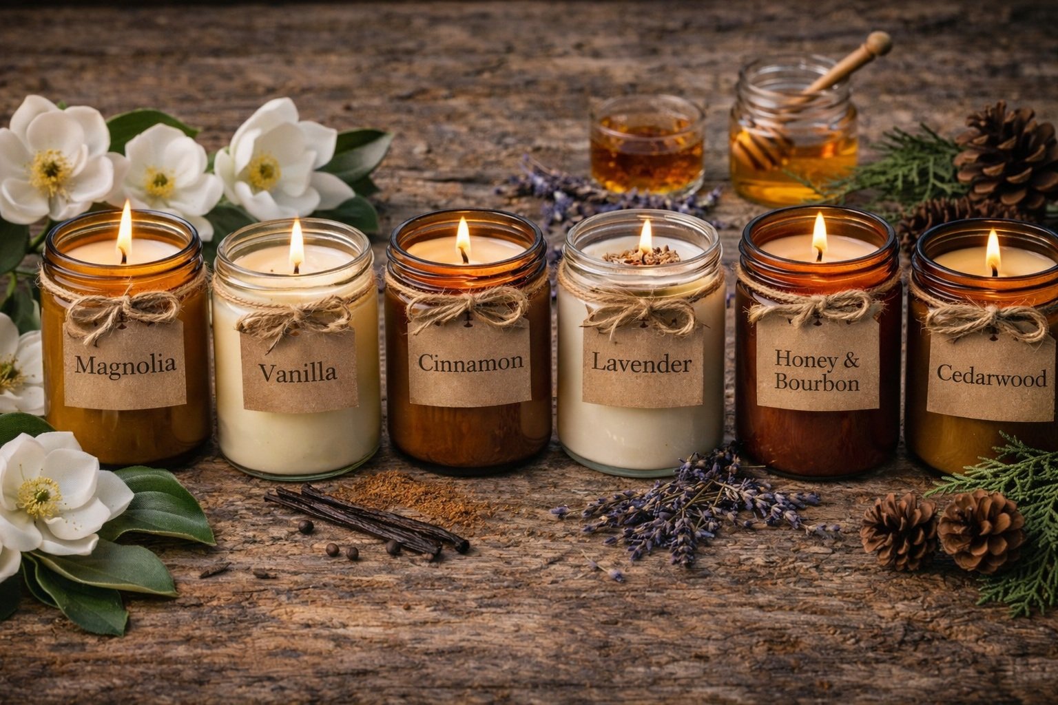 El yapımı mumlar (Southern scents)